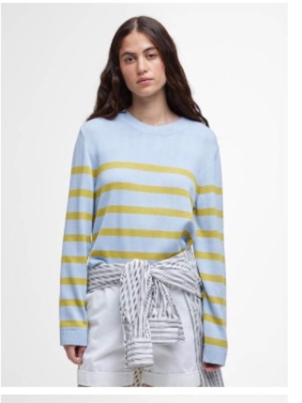 Bronya Striped Crew-Neck Jumper